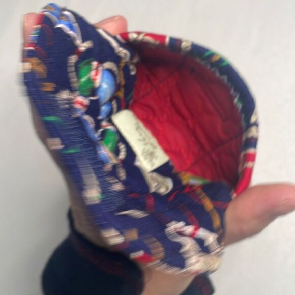 RARE 90s Vera Bradley Spring 1994 Regatta Print Quilted Coin Purse - Picture 7 of 8